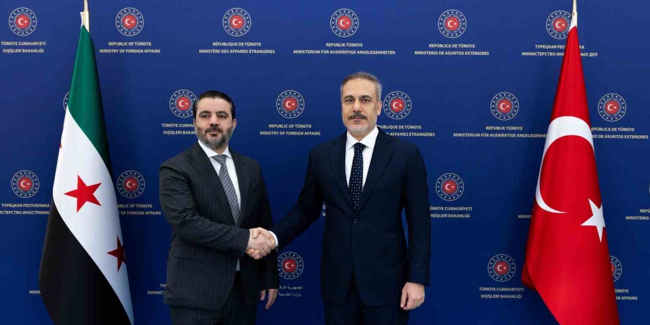 Dışişleri Bakanı Fidan, Suriyeli mevkidaşıyla bir araya geldi