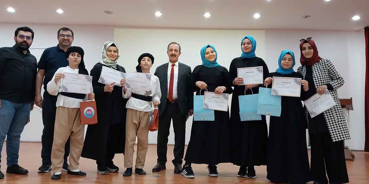 Şehit Aydın Çopur İmam Hatip Ortaokulu’na il birinciliği