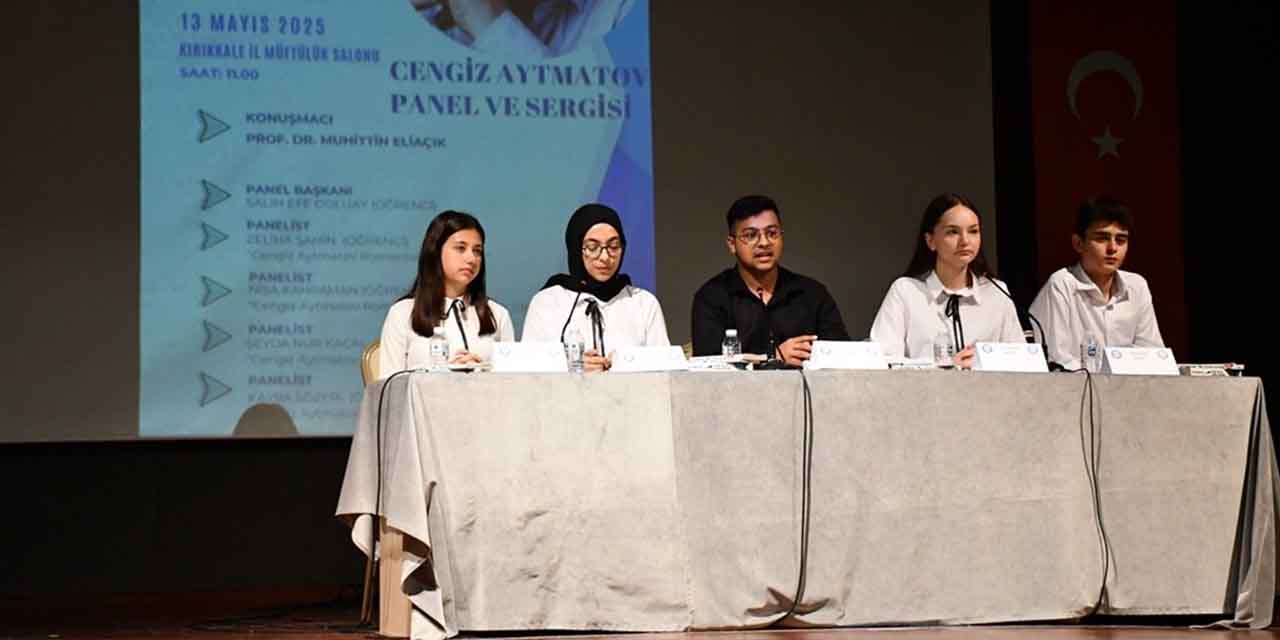 Liselilerden Cengiz Aytmatov paneli