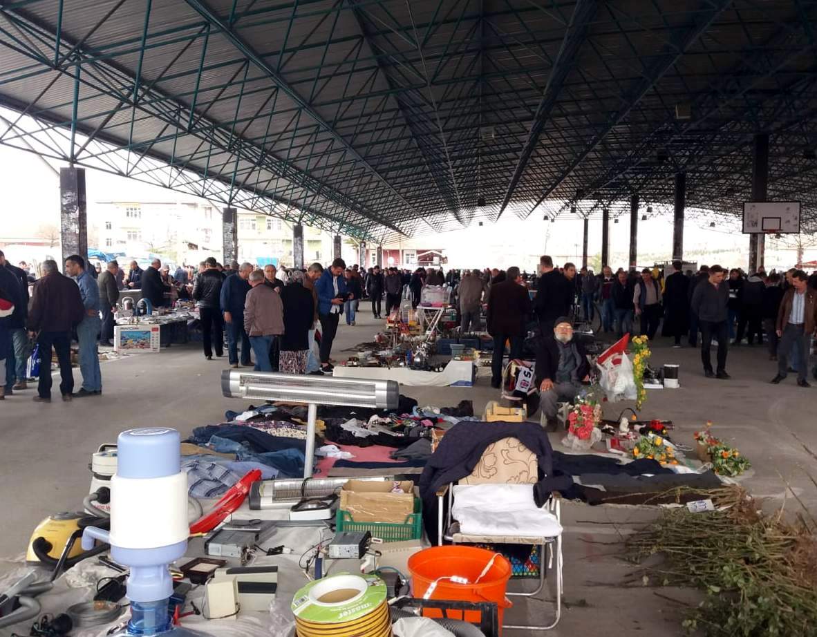 2.EL PAZARI YENİ YERİNDE