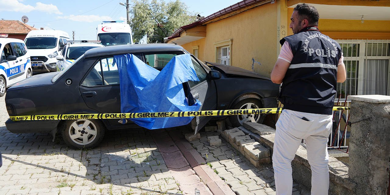 Kırıkkale’de duvara çarpan sürücü hayatını kaybetti!