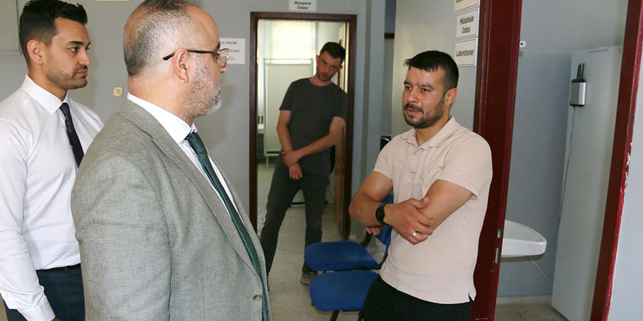 Köprüköy’ün sağlık hizmetleri incelendi