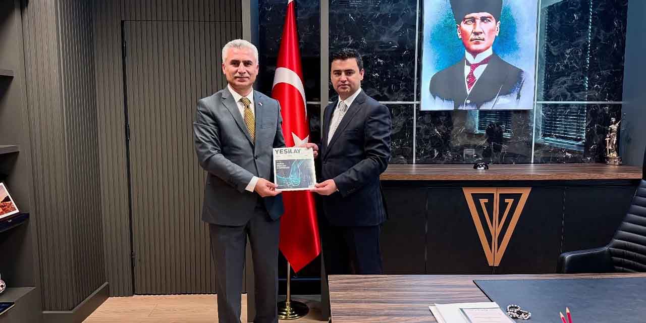 Yeşilay’dan Başsavcı Akın Çetin’e ziyaret