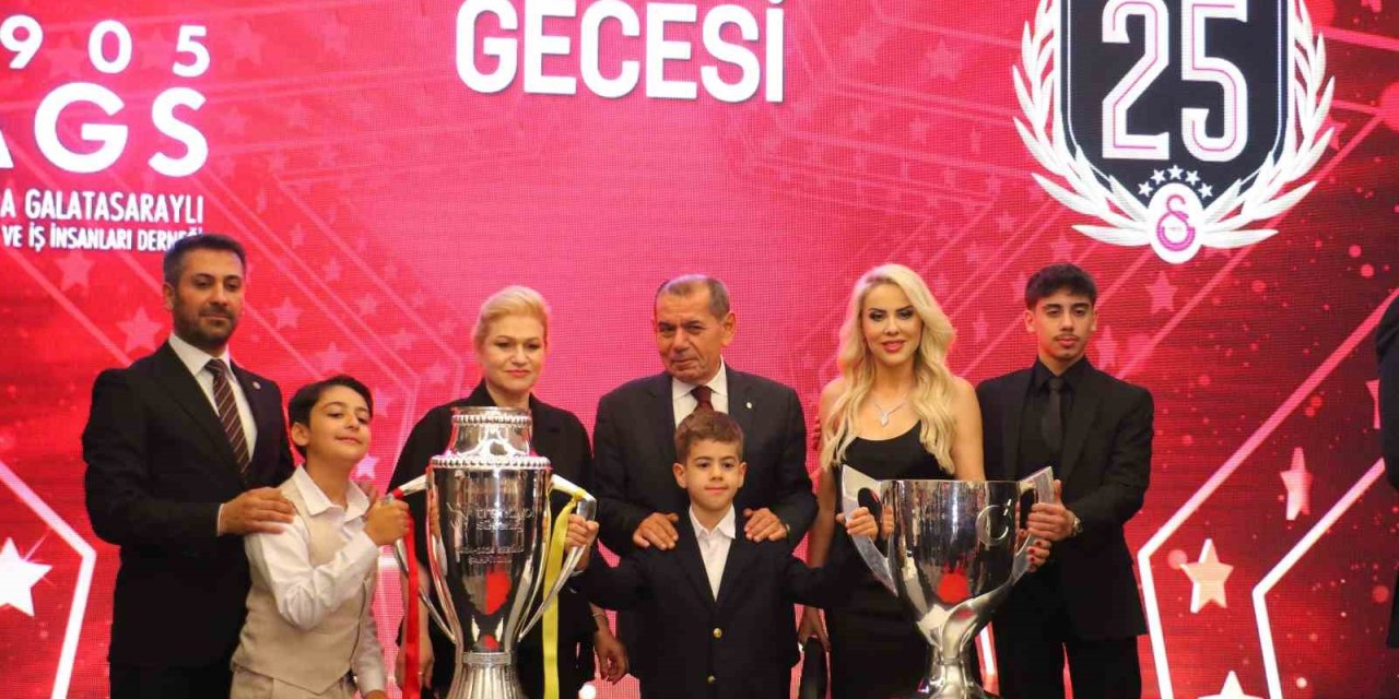 Galatasaray’ın 25. şampiyonluğu Ankara’da kutlandı