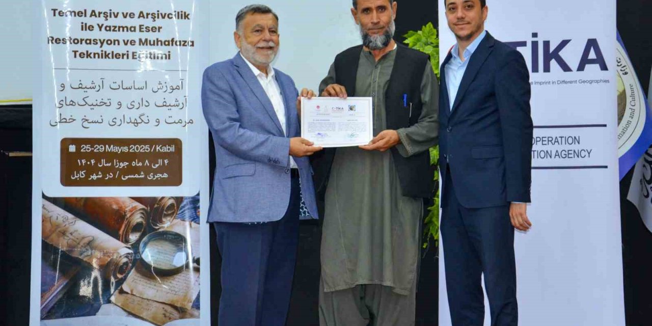 TİKA’dan Afganistan’da arşivcilik ve restorasyon eğitimi