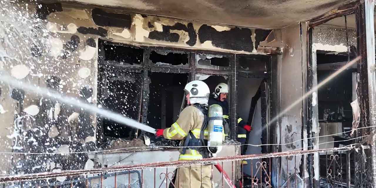 Kırıkkale’de tüp patladı! Korku dolu anlar yaşandı