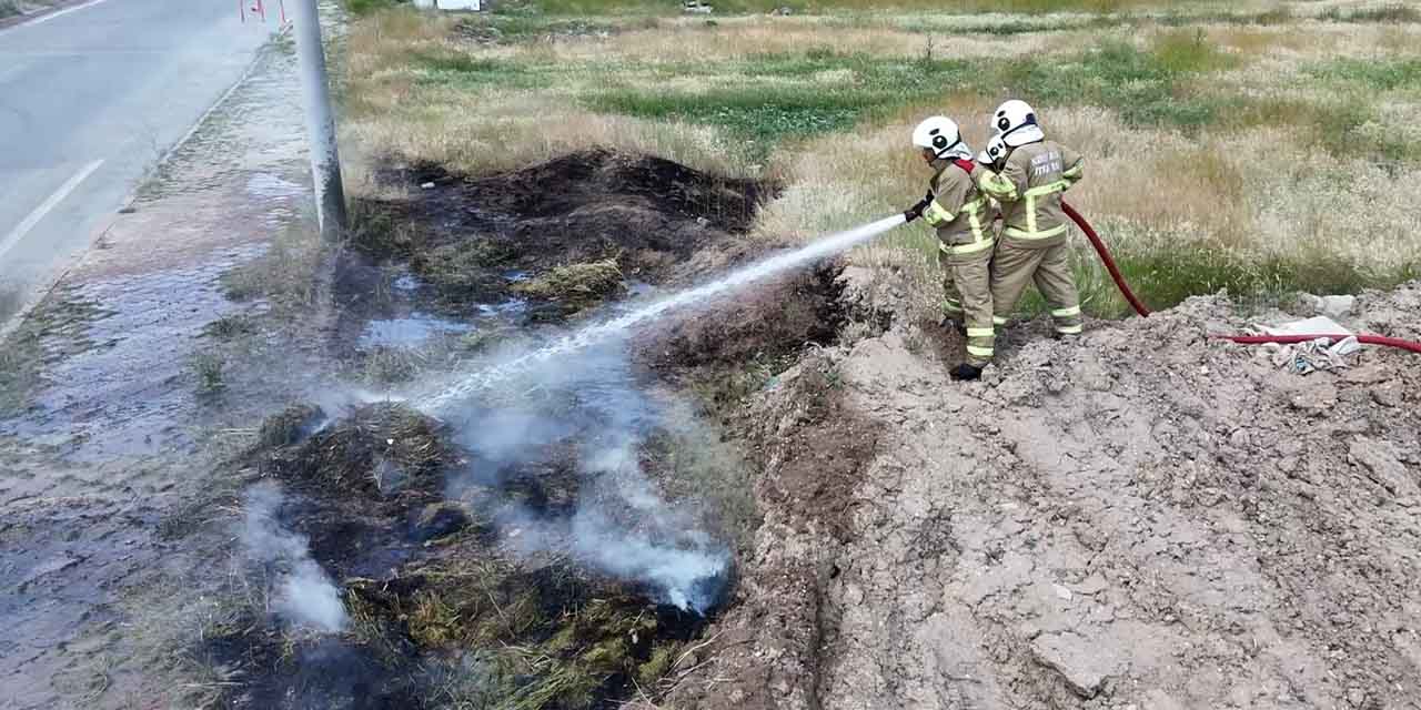 Kırıkkale’de vatandaşa yangın uyarısı!