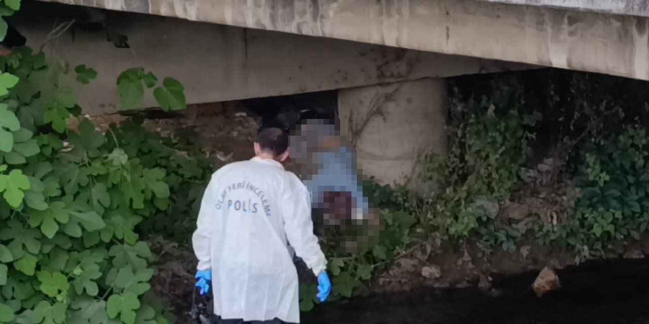 Dere yatağında bir kişi ölü bulundu