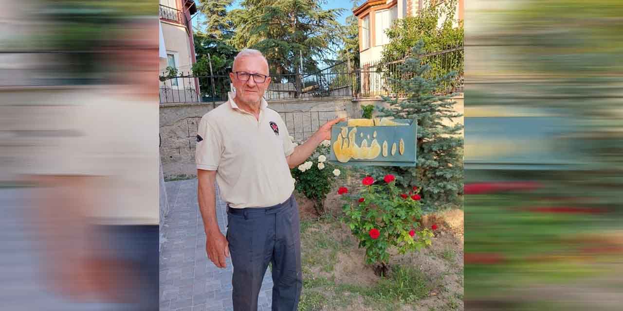 Yahşihan’da bal peteğinde “Allah” yazısı hayrete düşürdü!
