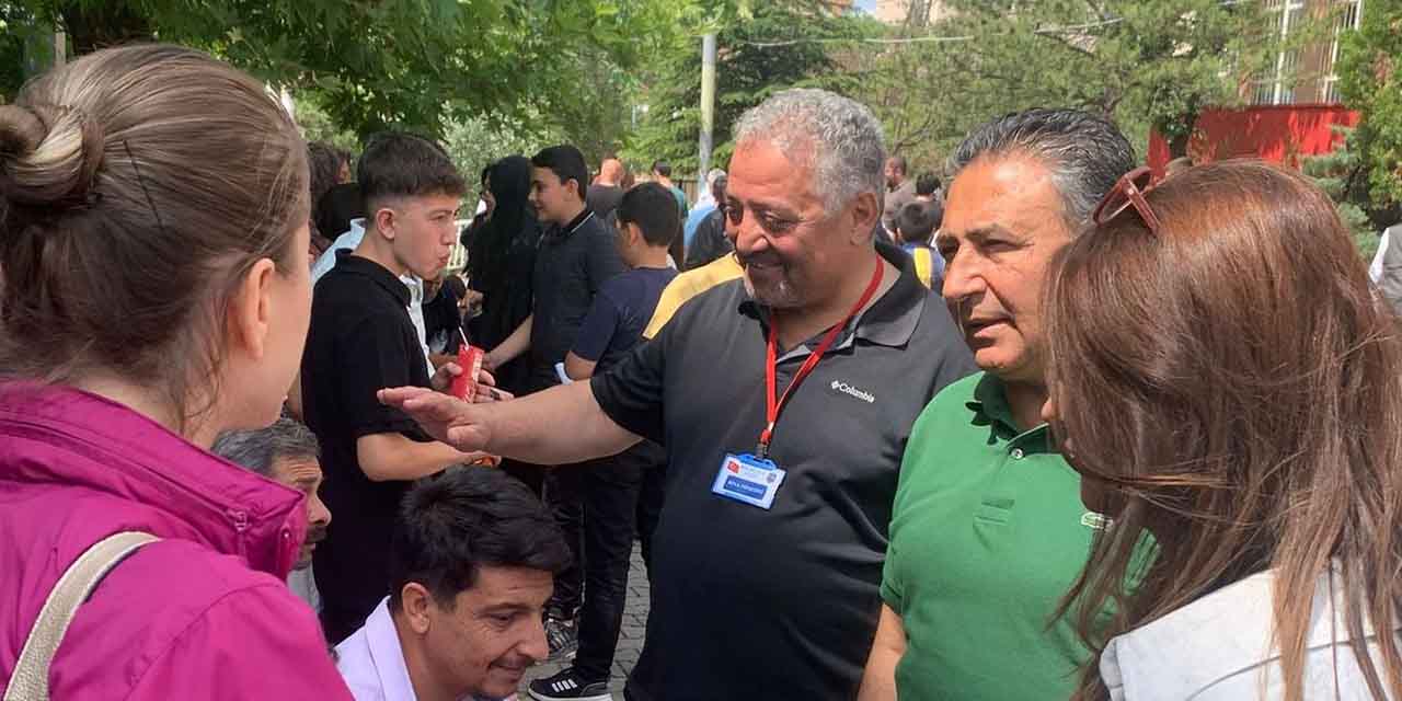 Güney, öğrencilerle LGS heyecanını paylaştı