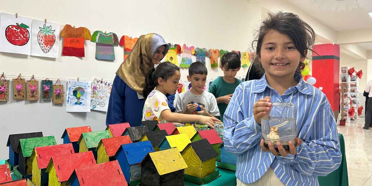 Süleymaniye Okullarından yıl sonu sergisi