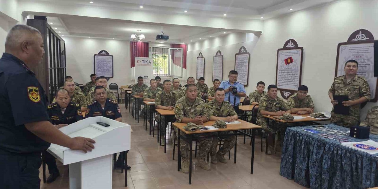 Kırgızistan’da ‘Patlama Sonrası Olay Yeri İnceleme Kursu’ düzenlendi