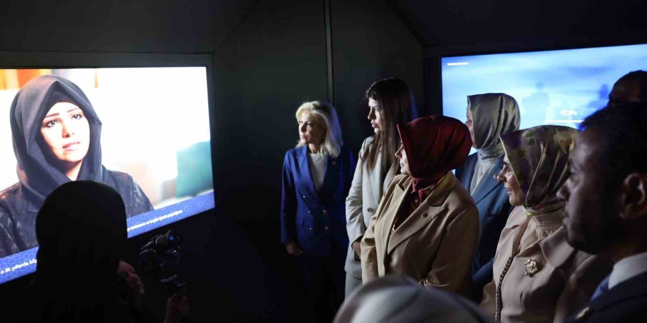 Cumhurbaşkanlığı Millet Kütüphanesi’nde "Ulusun Annesi" Dijital Sergisi açıldı