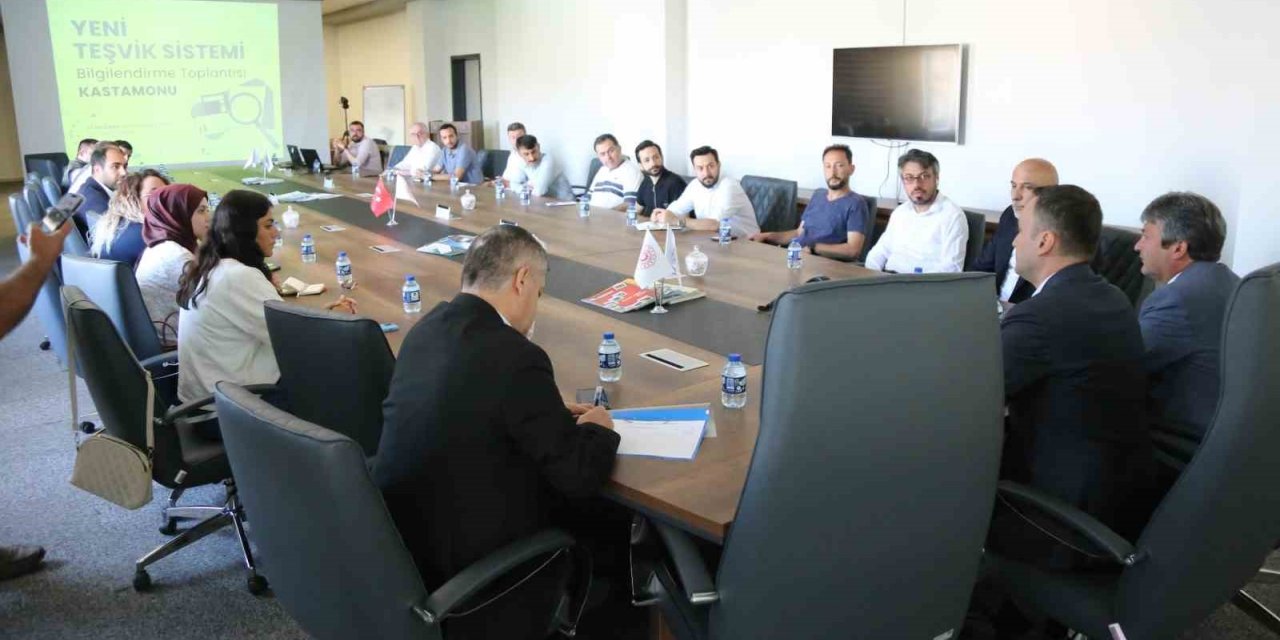 Kastamonu’da yatırımcılara, Yeni Teşvik Sistemi anlatıldı