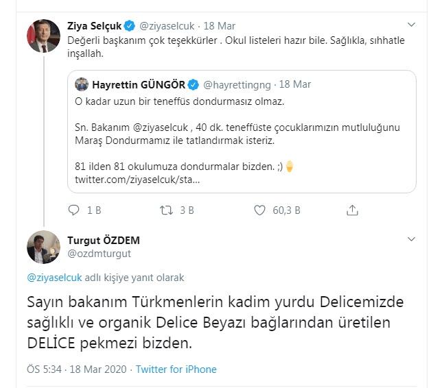 Başkan Özdem’den 81 ile Delice Pekmezi sözü