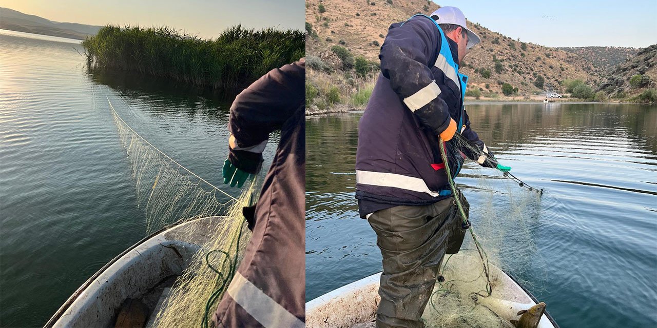 Balık katilleri barajı kurutacaktı!