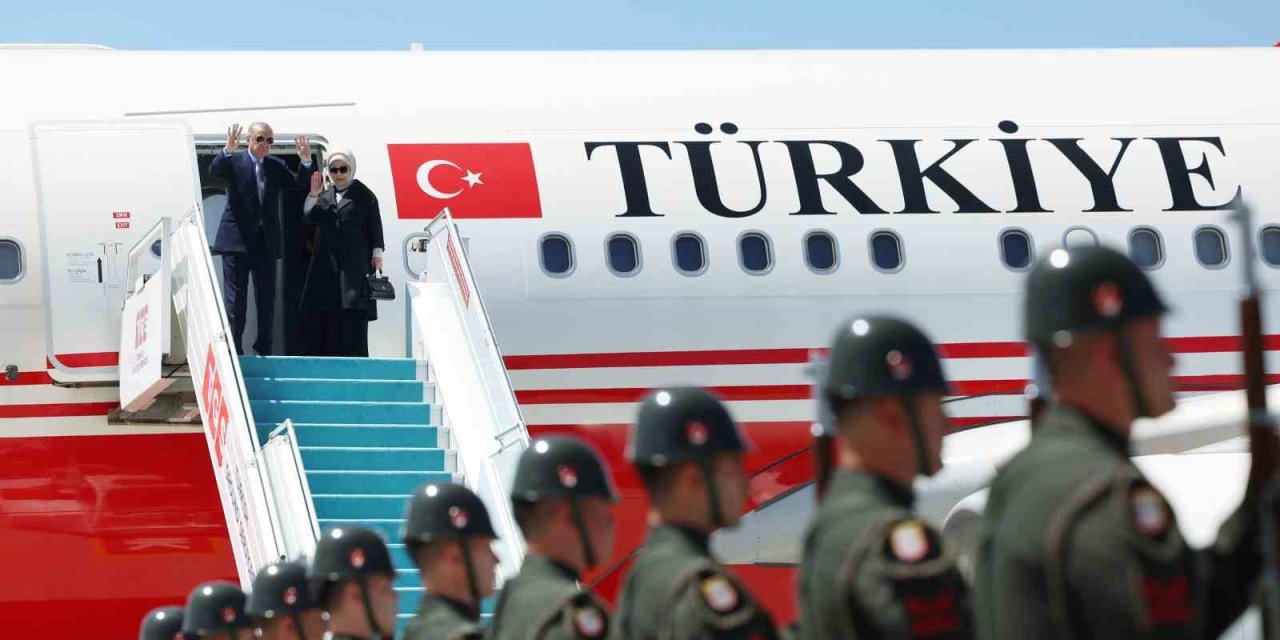 Cumhurbaşkanı Erdoğan,  NATO zirvesine katılmak üzere Lahey’e gitti