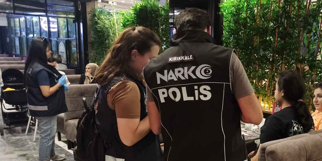 Kırıkkale'de "narkotik alan" denetimi