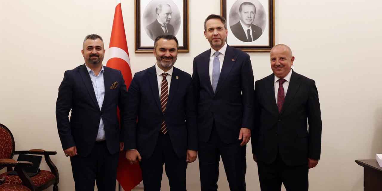 Kaplan ve başkanlardan Bayraktar’a ziyaret