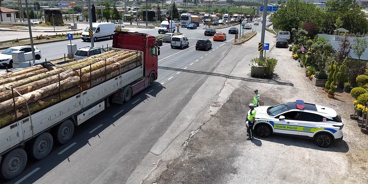 Kırıkkale’de 119 araç trafikten men edildi