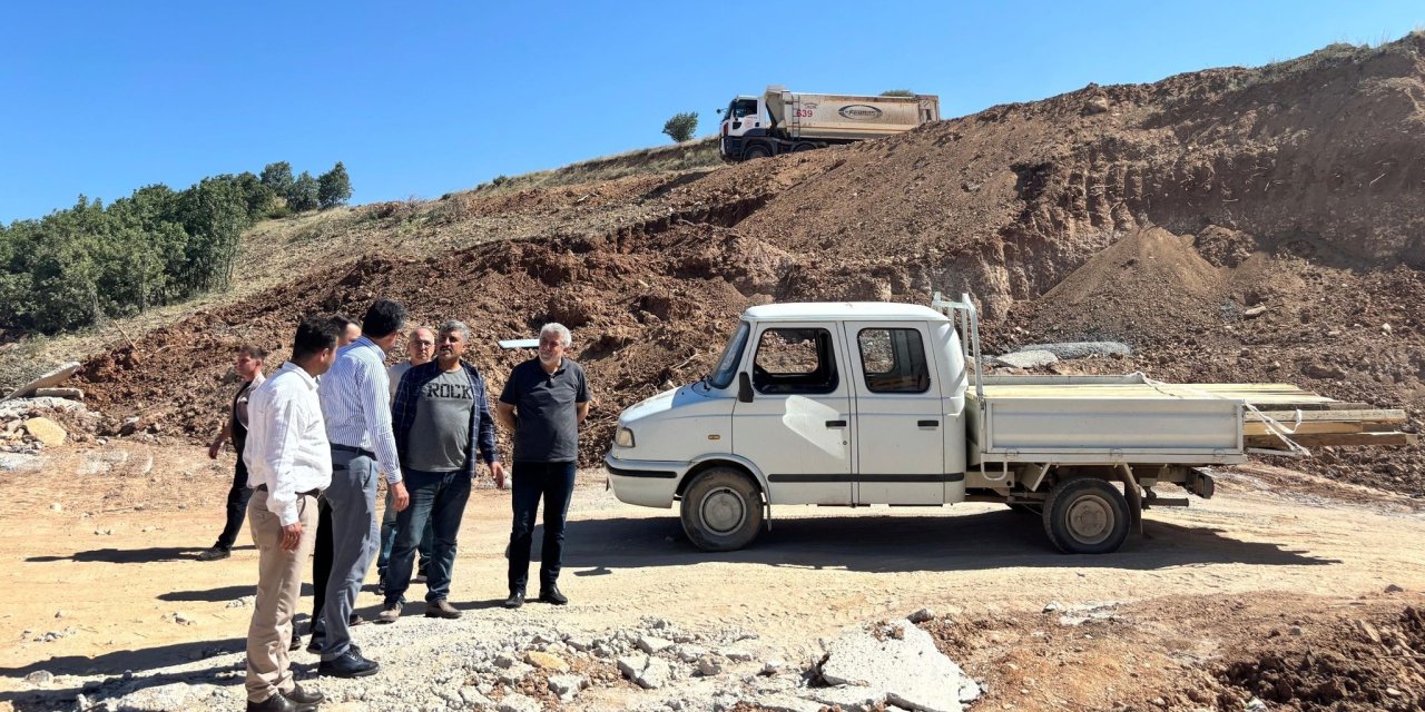 Pehlivanlı, Ankara-Delice otoban çalışmasını inceledi