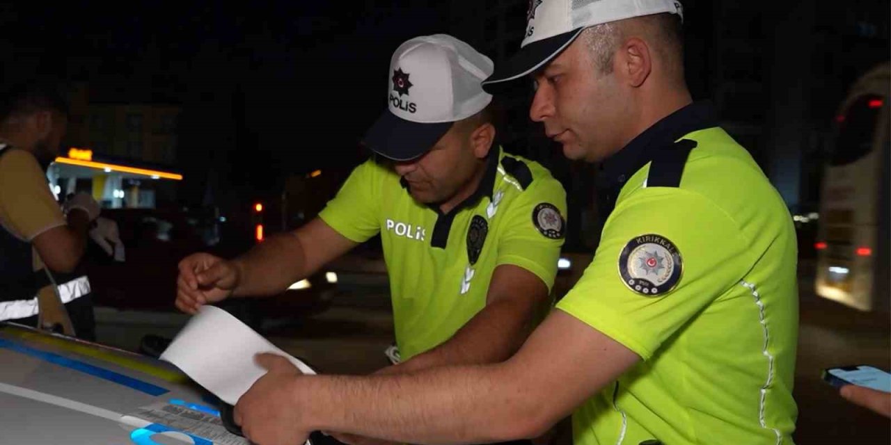 Kırıkkale’de otomobiliyle drift yapan sürücüye 46 bin lira ceza