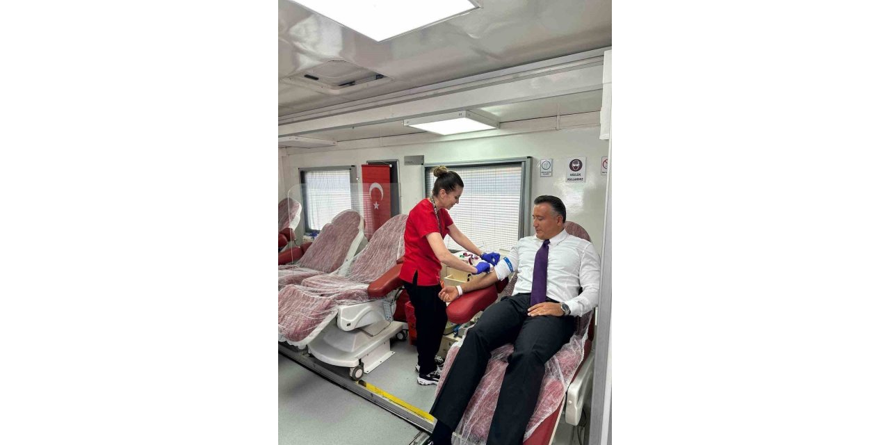 Kızılay ‘Mobil Kan Bağış Aracı’ Ayaş’ta