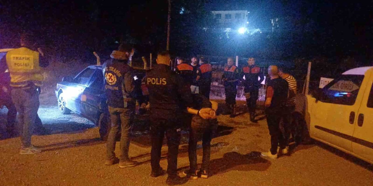 "Dur" ihtarına uymayan sürücüye 45 bin lira ceza