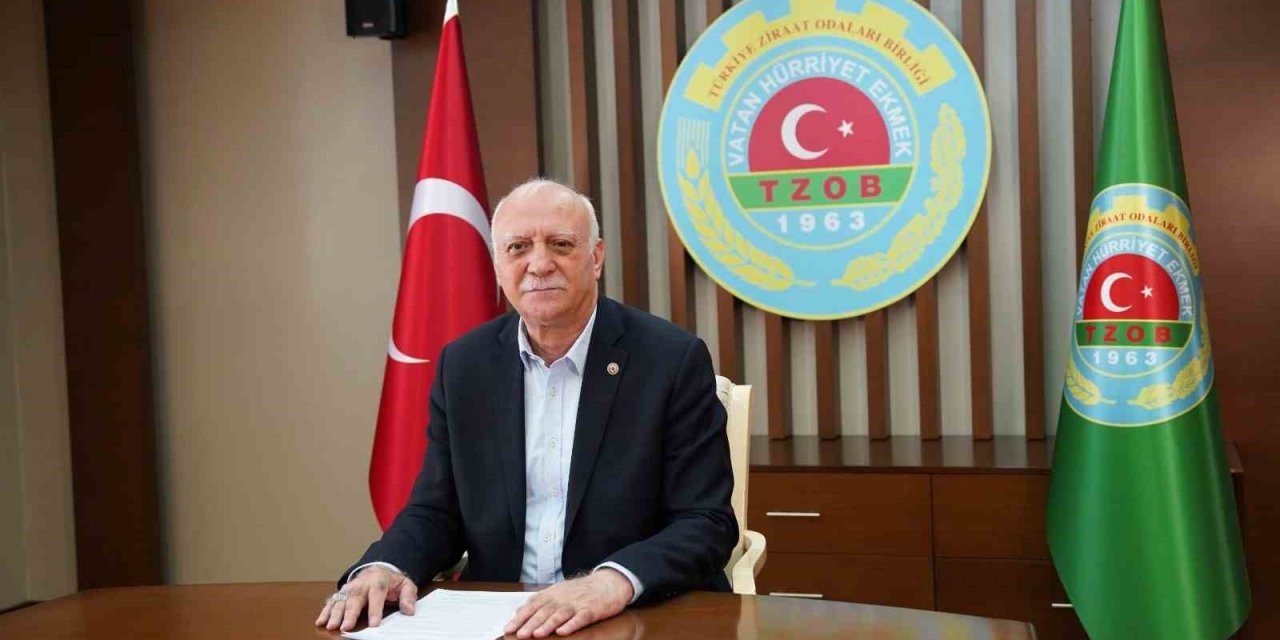 TZOB Başkanı Bayraktar: "Kuraklıktan zarar gören çiftçilerimiz yardım kapsamına alınmalıdır"