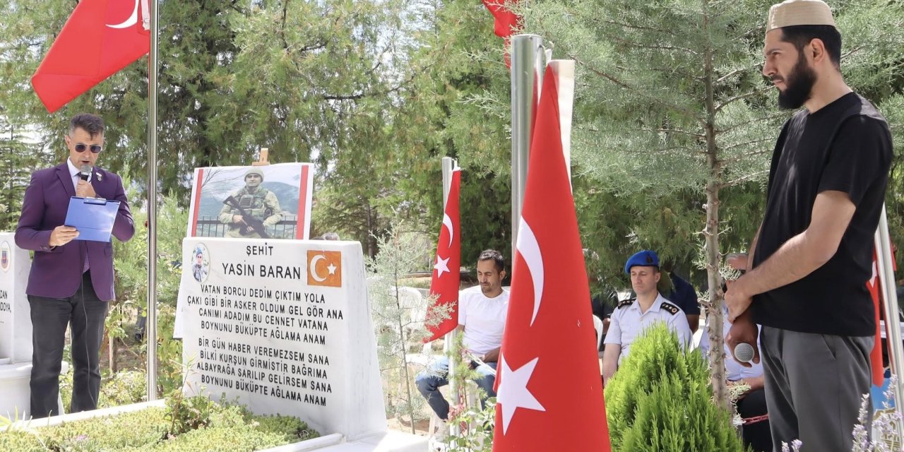 Şehit Baran, dualarla anıldı