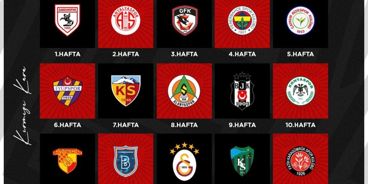 Gençlerbirliği ilk hafta Samsunspor ile oynayacak