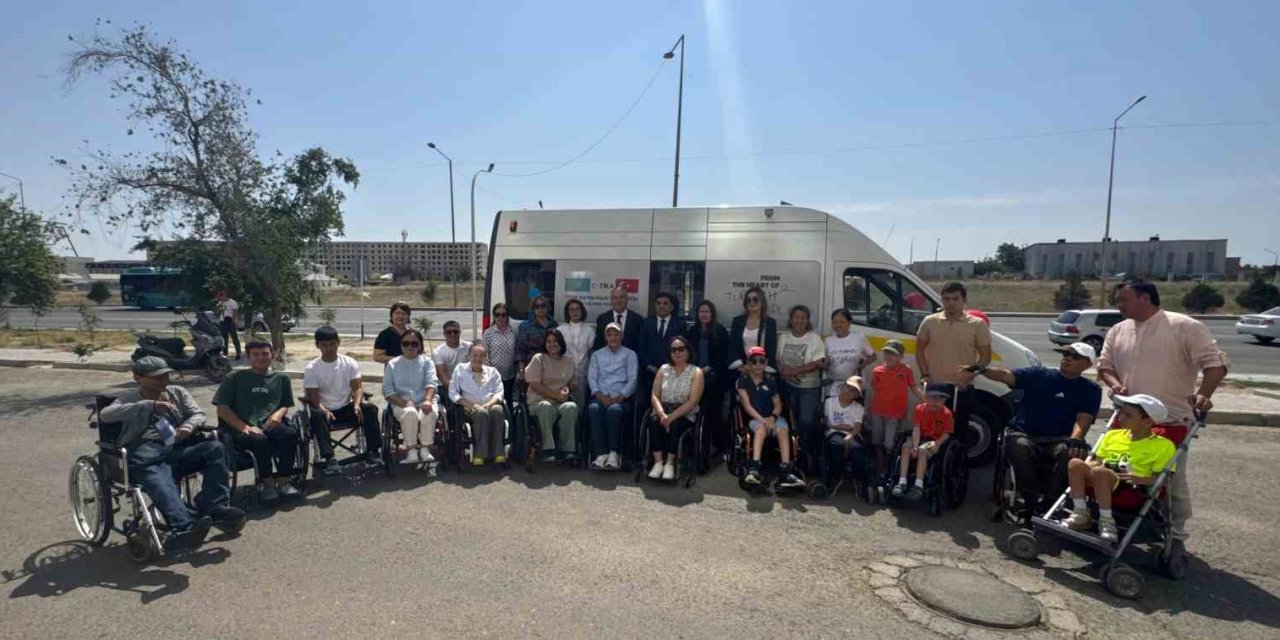 TİKA’dan Kazakistan’daki engelli bireylere ulaşım desteği