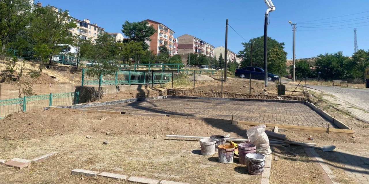 Kırıkkale Belediyesi’nden yeşil alan atağı