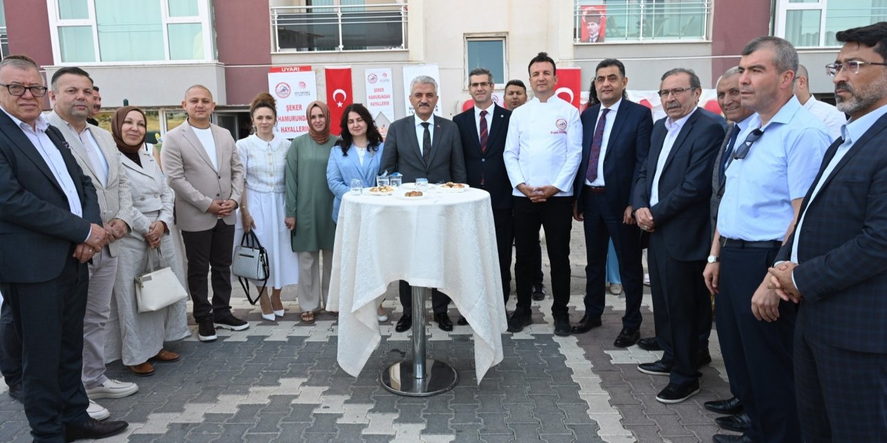 Şeker hamurundan hayallerim var projesinin kapanışı yapıldı