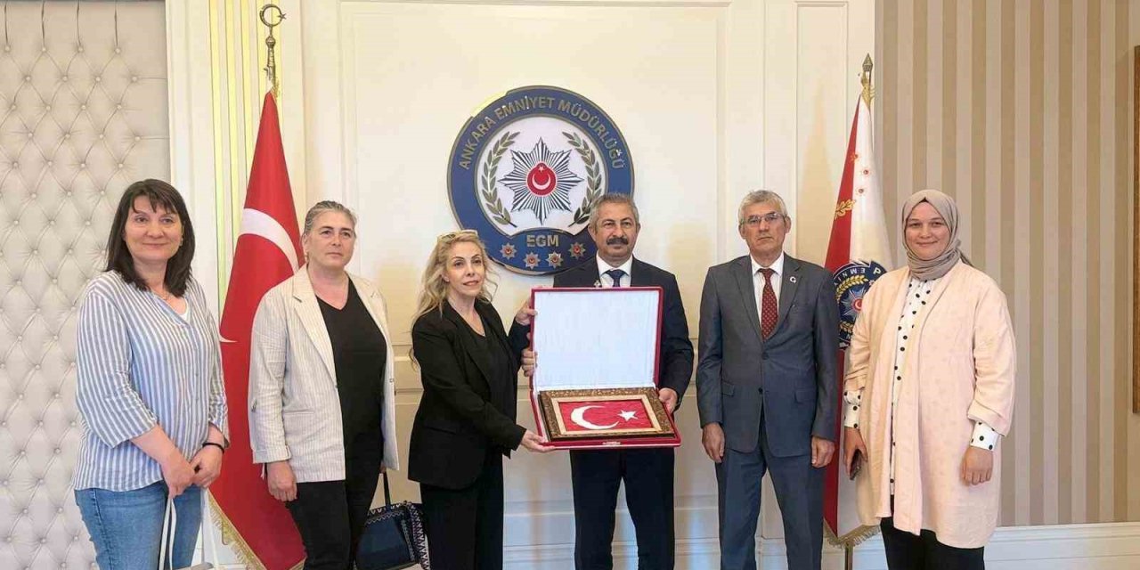 Muhabirler Derneği’nden Ankara İl Emniyet Müdürü Engin Dinç’e Ziyaret