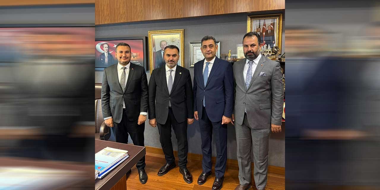 AK Parti heyetinden Kaplan’a ziyaret