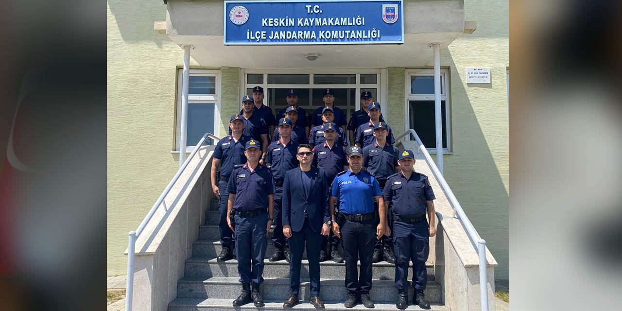 Kayatürk’ten İlçe Jandarma Komutanlığına ziyaret