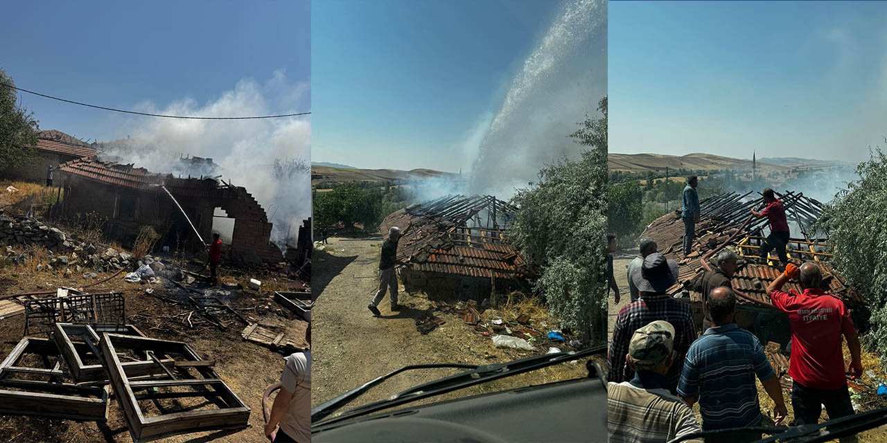 İnziloğlu Köyü’nde çıkan yangın kontrol altına alındı