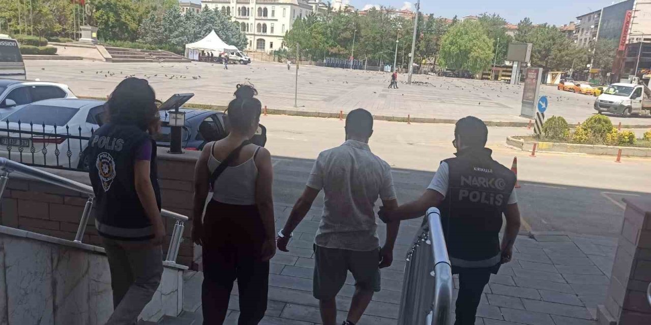 Kırıkkale’de uyuşturucu operasyonunda 2 tutuklama