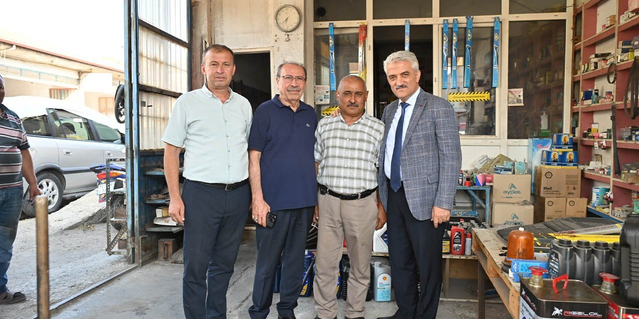Vali Makas, sanayi esnafıyla buluştu