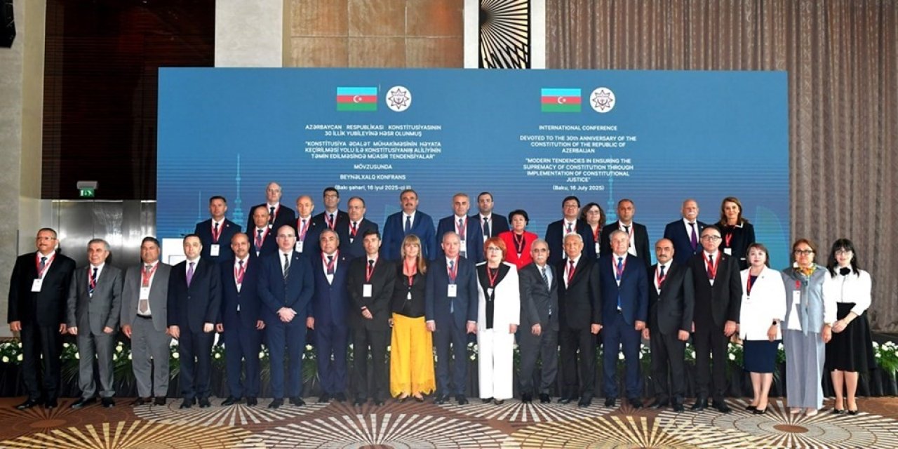 Anayasa Mahkemesi Başkanı Özkaya, Azerbaycan’da uluslararası konferansa katıldı