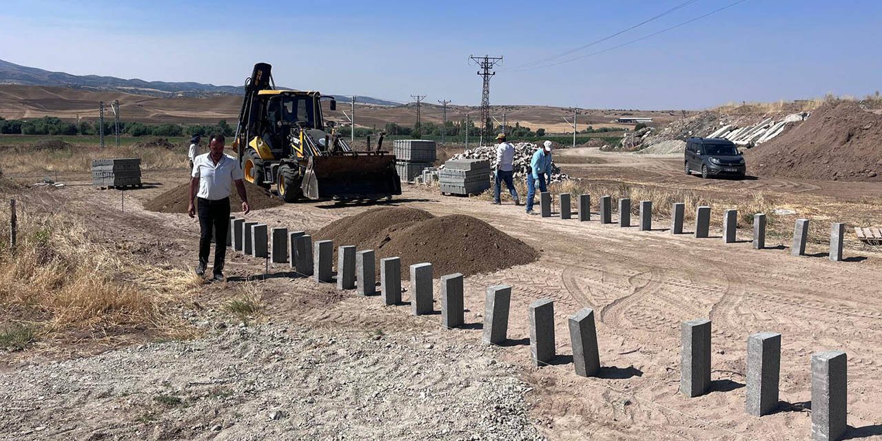 Balışeyh’te Oba mahallesine altyapı hamlesi