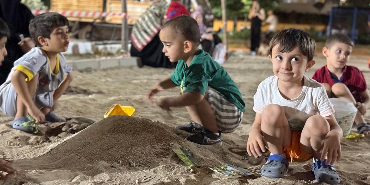 Büyük Şehir Parkı’nda çocuklara güvenli oyun alanı