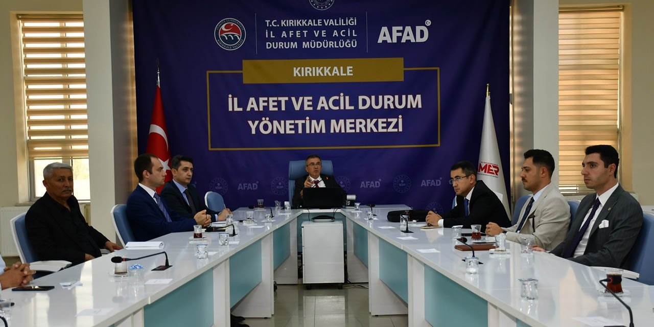 Taşkın riskine karşı önlemler masaya yatırıldı