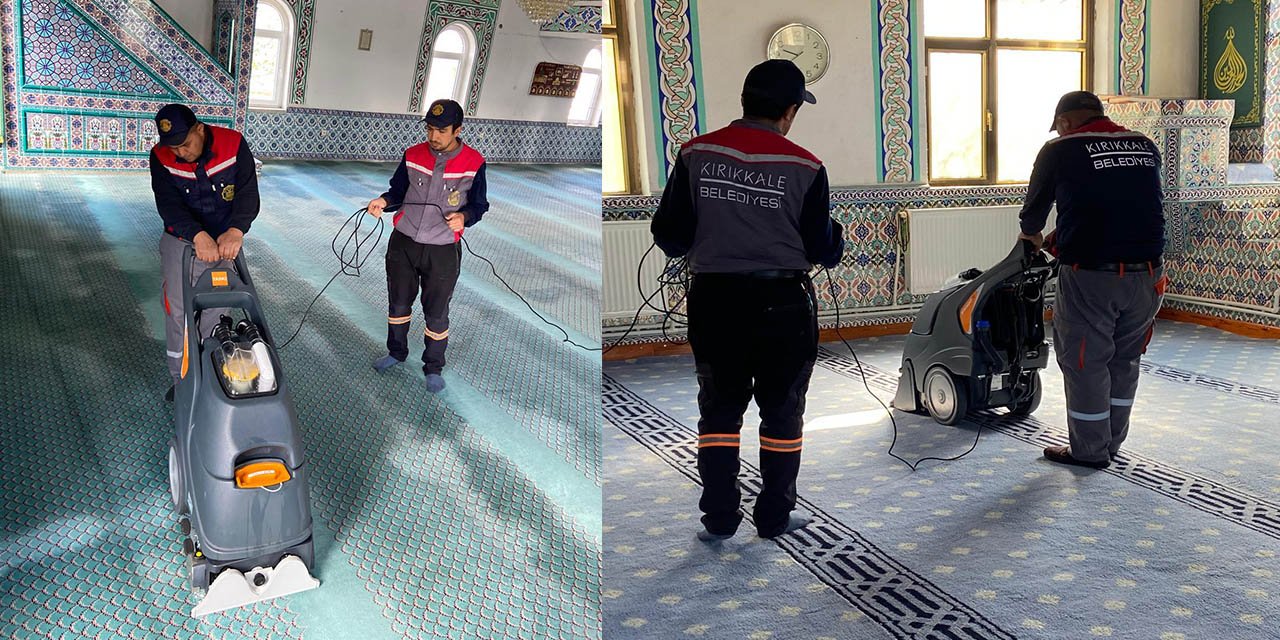 Camilerde temizlik seferberliği