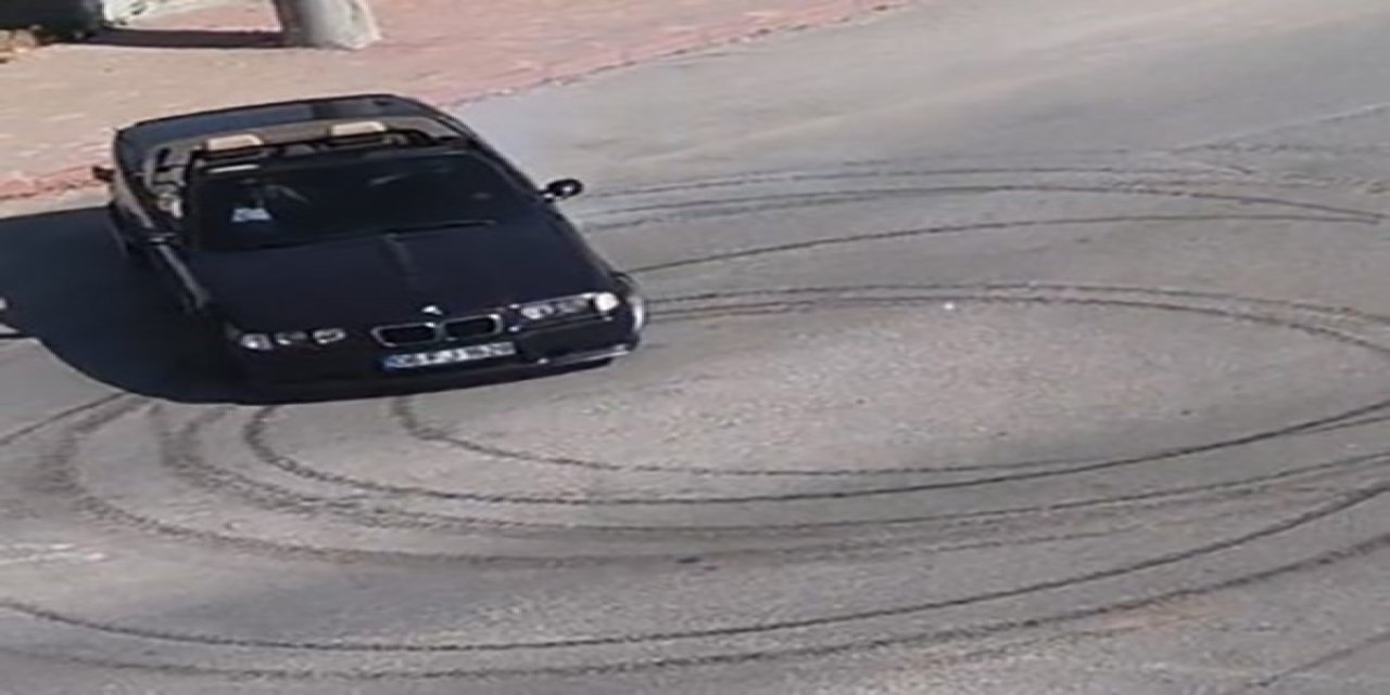 Kırşehir’de drift atan sürücüye 46 bin TL ceza
