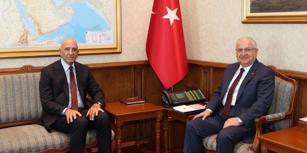 Milli Savunma Bakanı Güler, ABD’nin Ankara Büyükelçisi Barrack’la görüştü
