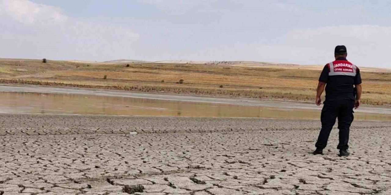 İğdeli Barajı kuraklık alarmı veriyor