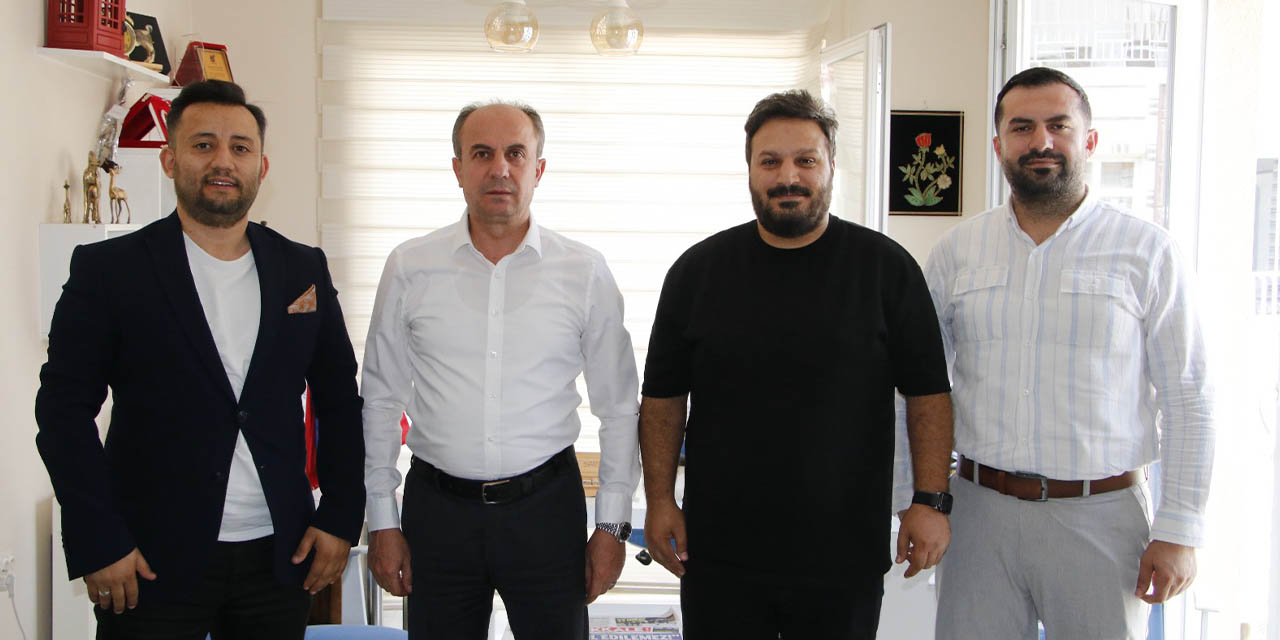 Akyüz’den Kırıkkale FK Başkanı Yahşi’ye hayırlı olsun ziyareti