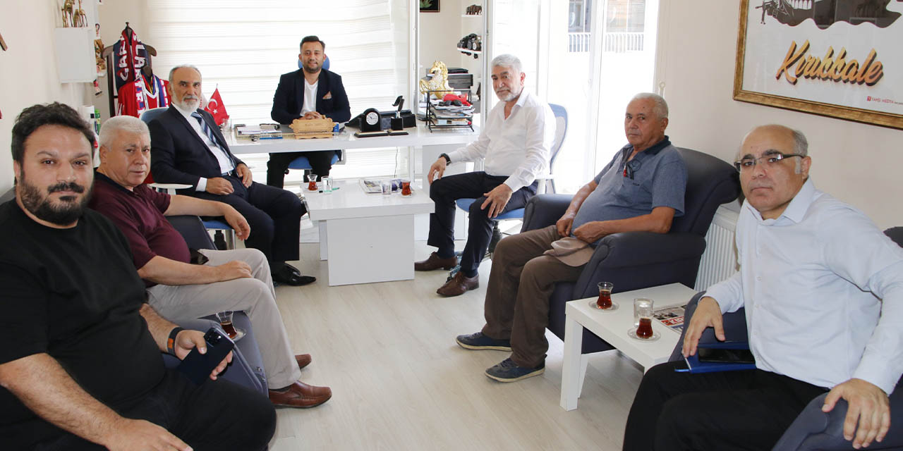 Yeniden Refah Partisi'nden Yahşi’ye hayırlı olsun ziyareti